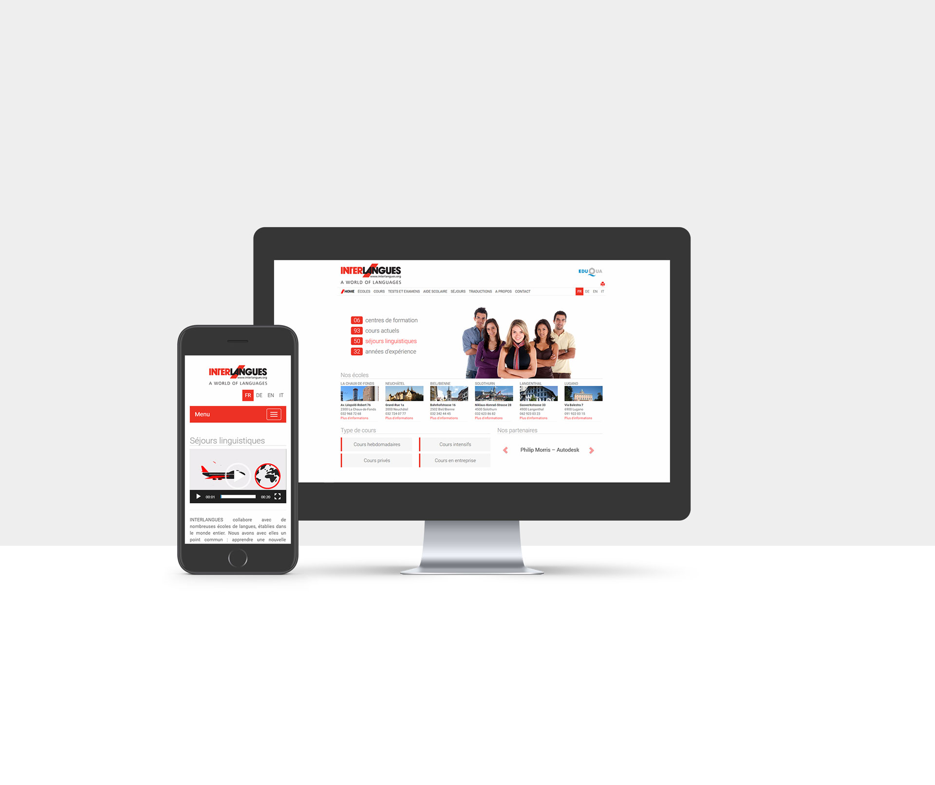 Site Internet d'Interlangues